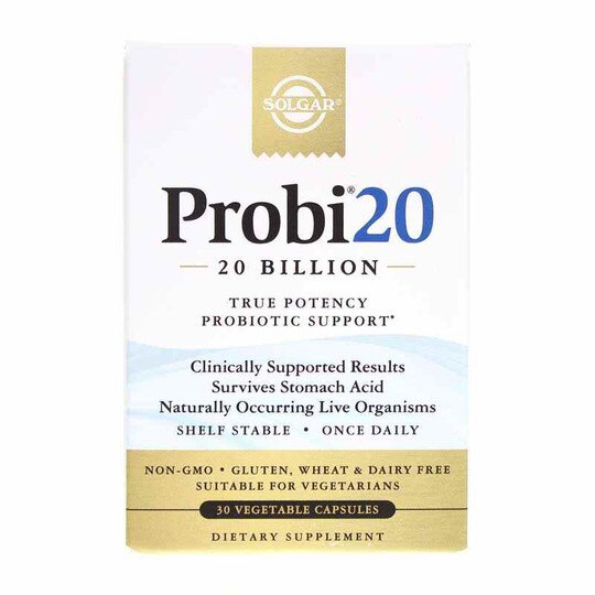 Probi 20 Billion Probiotic, 30 Veg Capsules, SLG