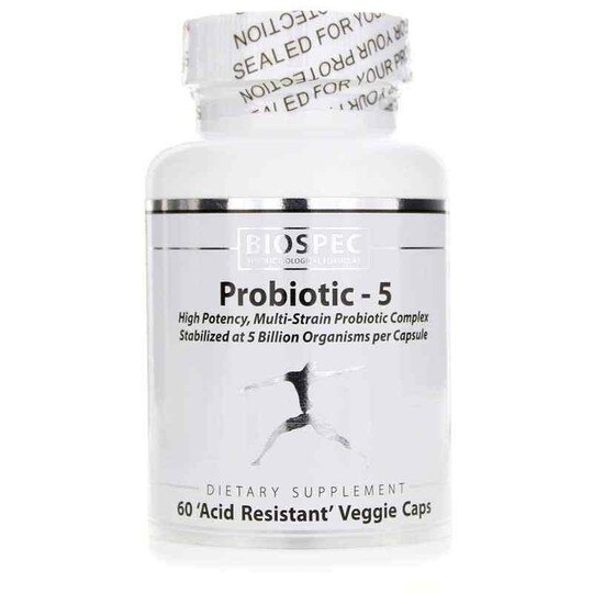 Probiotic-5, 60 Veg Capsules, BSP