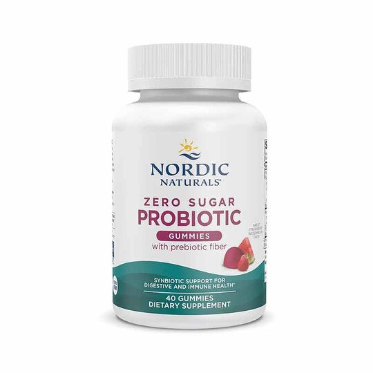 Probiotic Gummies Zero Sugar, 40 Gummies, NRN
