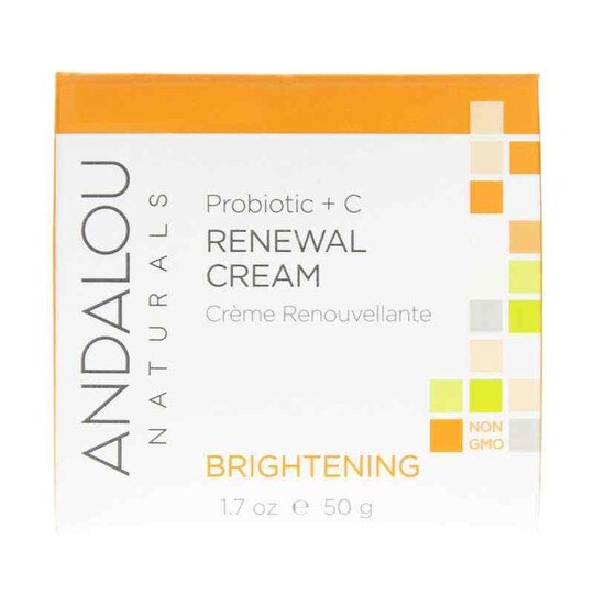 Probiotic + C Renewal Cream, Brightening Formula, 1.7 O, ADN