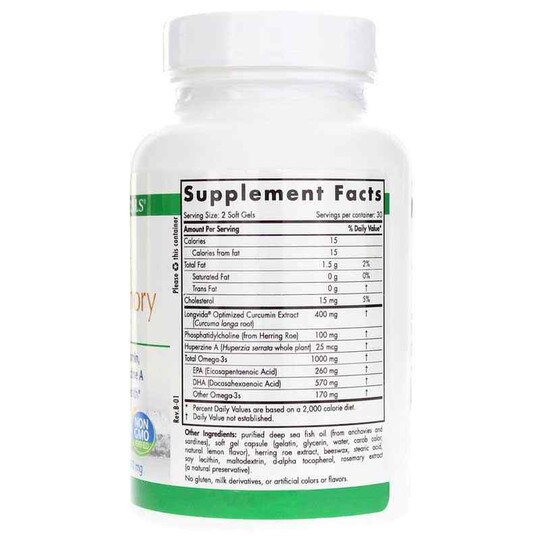 ProDHA Memory, 60 Softgels, NRN