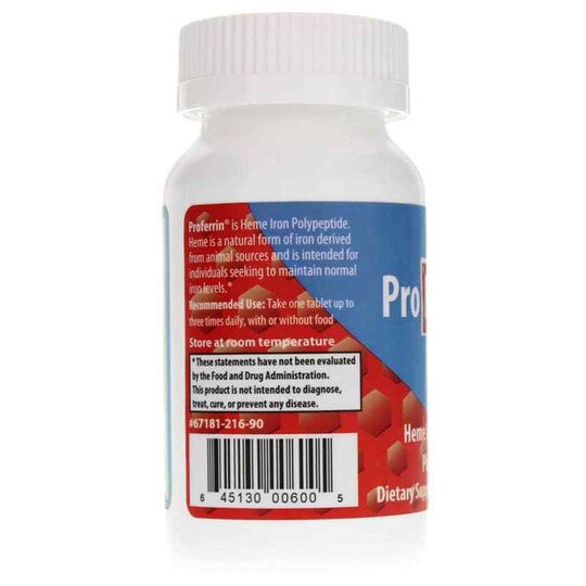 Proferrin Forte, 90 Tablets, CBL
