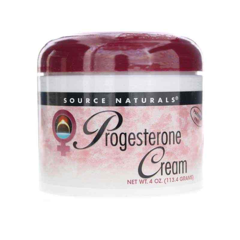 Progesterone Cream, Source Naturals