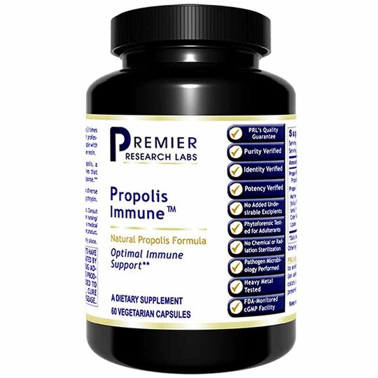 Propolis Immune Optimal Immune Support, 60 Veg Capsules, PRL