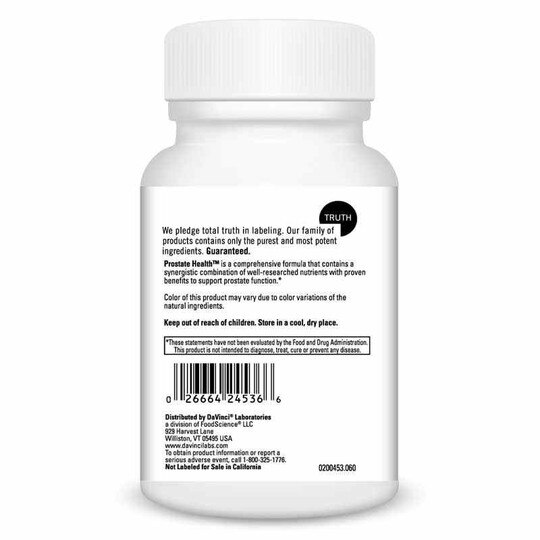 Prostate Health, 60 Veg Capsules, DL