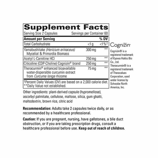 Prothrivers Wellness Brain, 120 Veg Capsules, INT