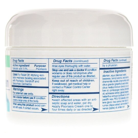 Psoriasis Cream, 2 Oz, HMH