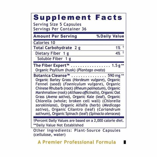Psyllium Fiber, 180 Veg Capsules, PRL