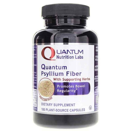 Psyllium Fiber, 180 Veg Capsules, QNL