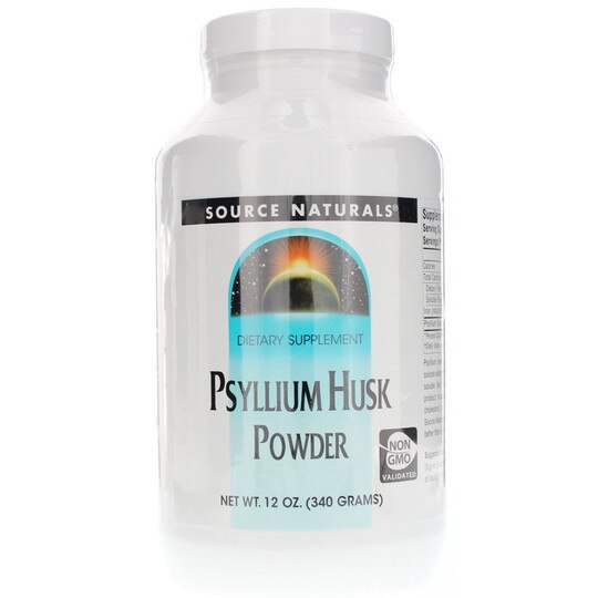 Psyllium Husk Powder, 12 Oz, SNN