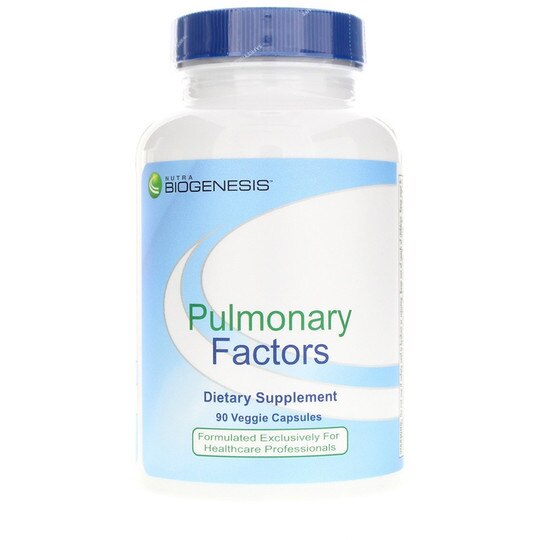 Pulmonary Factors, 90 Veg Capsules, NBG