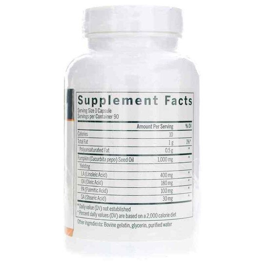 Pumpkin Capsules, 90 Softgels, GEN