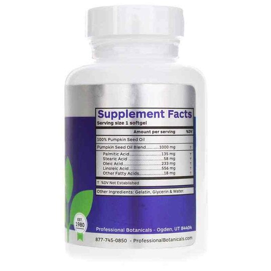 Pumpkin Seed Oil, 60 Softgels, PRB