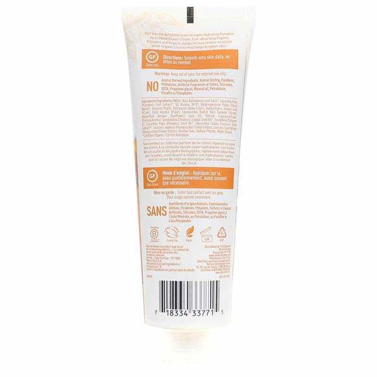 Pumpkin Spice Hand Repair Cream, 4 Oz, DES