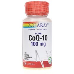 Pure CoQ-10 100 Mg with Lecithin & Hawthorn Berries