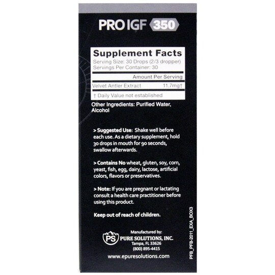 Pure Factors Extreme Pro IGF 350, 1 Oz, FSL