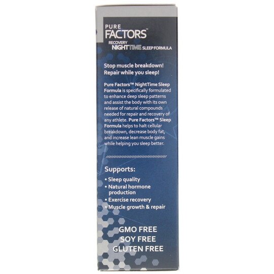 Pure Factors Professional Nighttime Recovery Sleep, 1 O, FSL