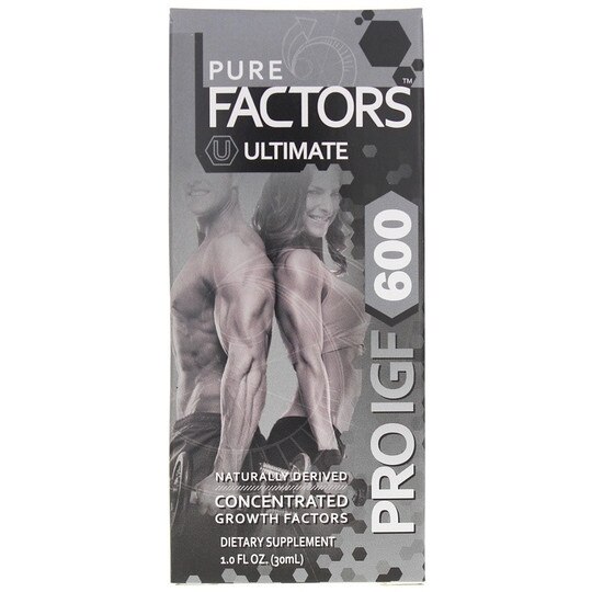 Pure Factors Ultimate Pro IGF 600, 1 Oz, FSL