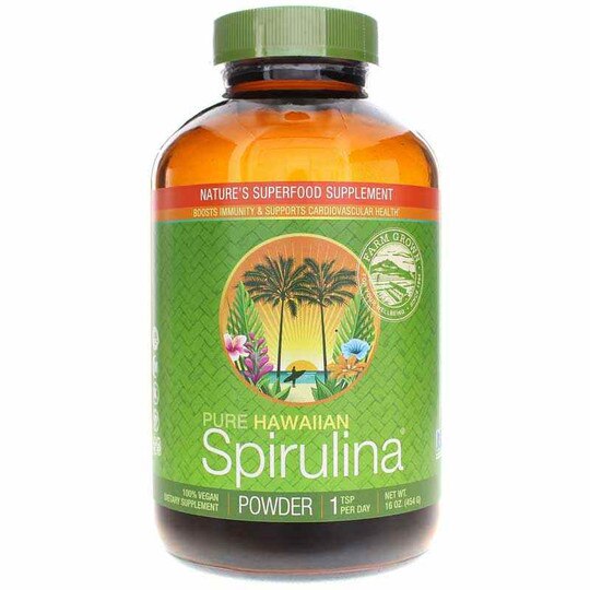Pure Hawaiian Spirulina Powder, NXH