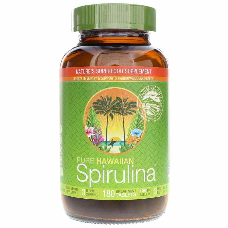 Pure Hawaiian Spirulina Spearmint, Nutrex Hawaii
