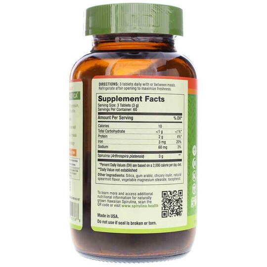 Pure Hawaiian Spirulina Spearmint, Nutrex Hawaii