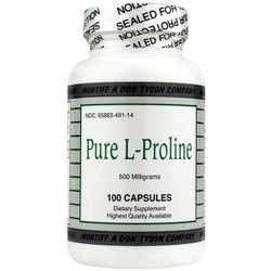 Pure L-Proline 500 Mg