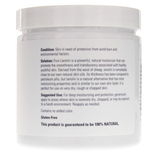 Pure Lanolin, 7 Oz, NOW