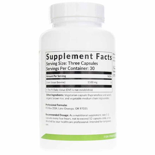 Pure Liver Glandular Capsules, 90 Capsules, PCHF