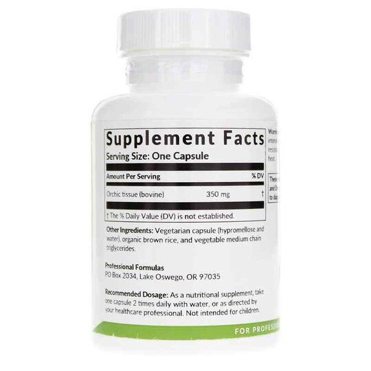 Pure Orchic, 60 Capsules, PCHF