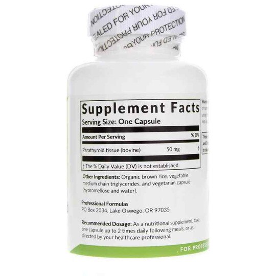 Pure Parathyroid, 60 Capsules, PCHF
