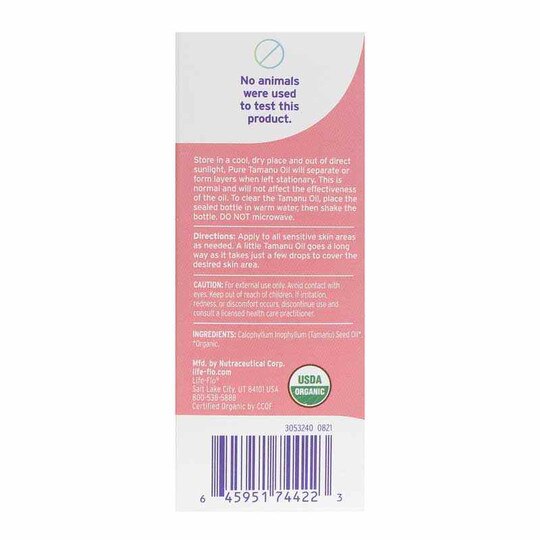 Pure Tamanu Oil, 1 Oz, LFL