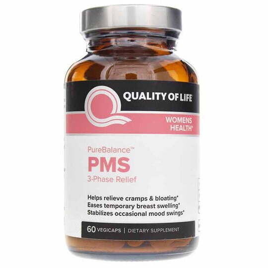 PureBalance PMS, 60 Veg Capsules, QOL