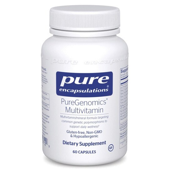 PureGenomics Multivitamin, 60 Capsules, PEC