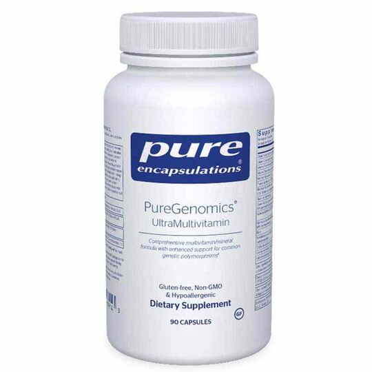 PureGenomics UltraMultivitamin, 90 Capsules, PEC