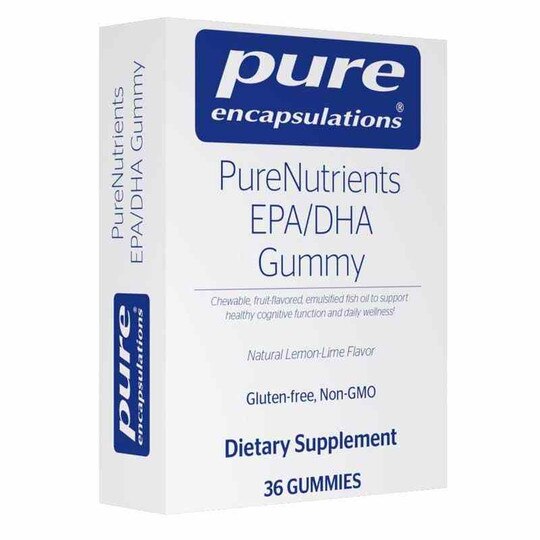 PureNutrients EPA/DHA Gummy, 36 Gummies, PEC