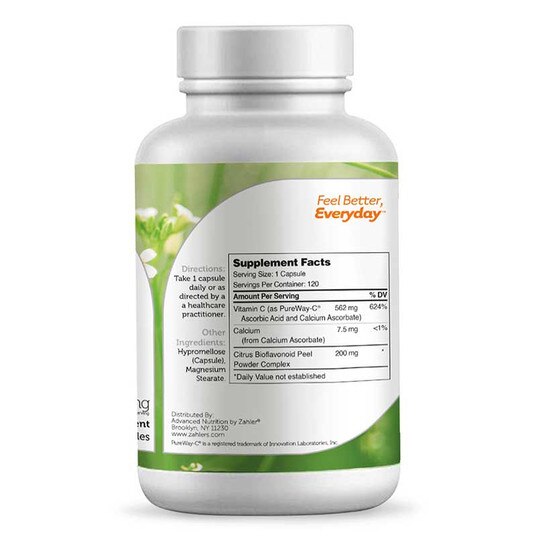 PureWay-C 500 Mg, 120 Capsules, ZHL