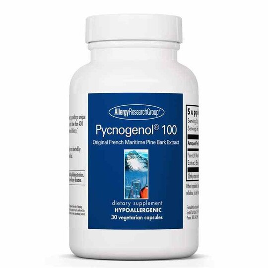 Pycnogenol 100, 30 Veg Capsules, ARG