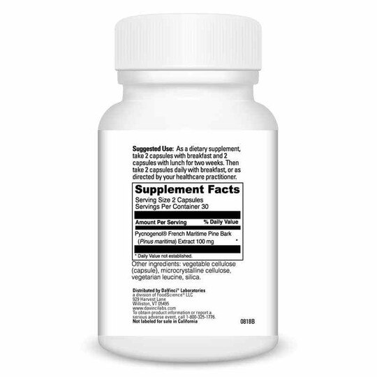 Pycnogenol-50, 60 Capsules, DL
