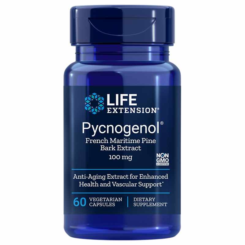 Pycnogenol French Maritime Pine Bark Extract, Life Extension