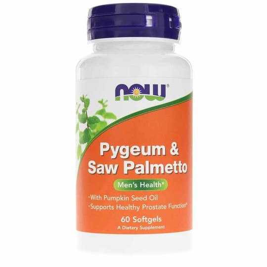 Pygeum & Saw Palmetto, 60 Softgels, NOW