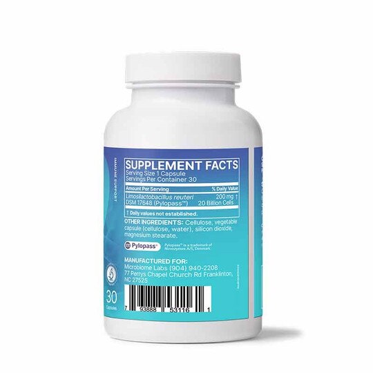 Pyloguard Postbiotic, 30 Capsules, MCBL