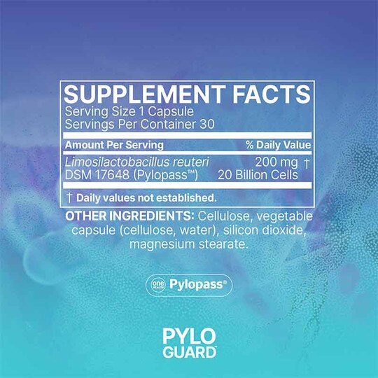 Pyloguard Postbiotic, 30 Capsules, MCBL