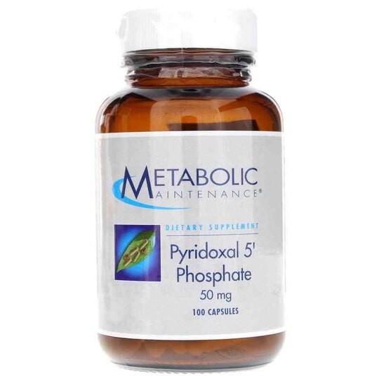 Pyridoxal-5-Phosphate 50 Mg, 100 Capsules, MTM