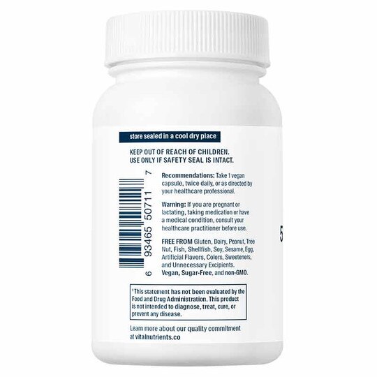 Pyridoxal-5 Phosphate 50 Mg, 90 Capsules, VTN
