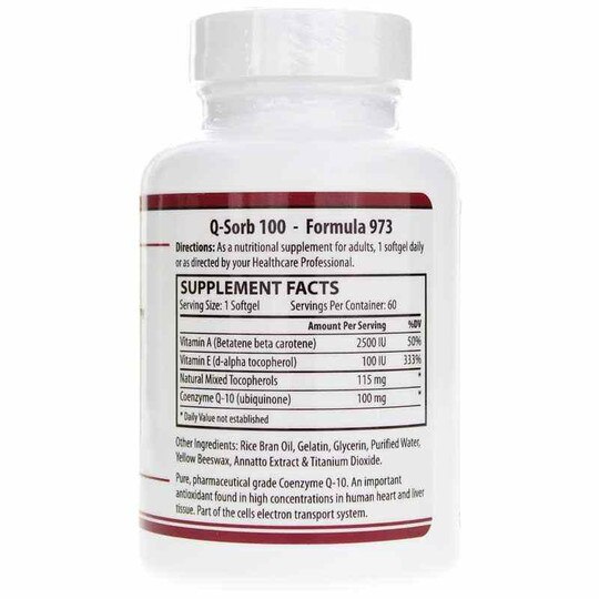 Q-Sorb 100, 60 Softgels, BSP