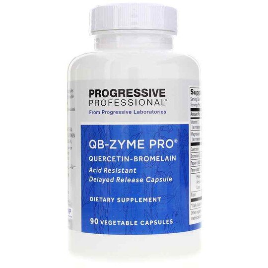 QB-Zyme Pro Quercetin-Bromelain, 90 Veg Capsules, PGL