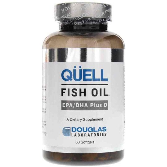 Quell Fish Oil EPA/DHA Plus Vitamin D, DGL