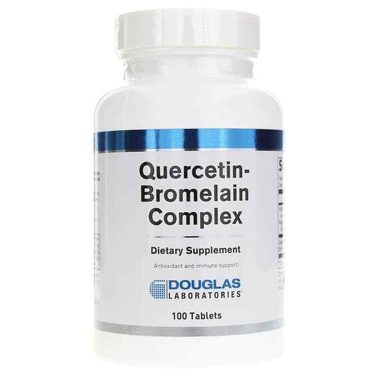 Quercetin Bromelain Complex, 100 Tablets, DGL