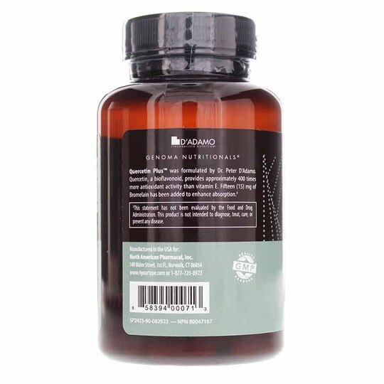 Quercetin Plus, 90 Veg Capsules, DAPN