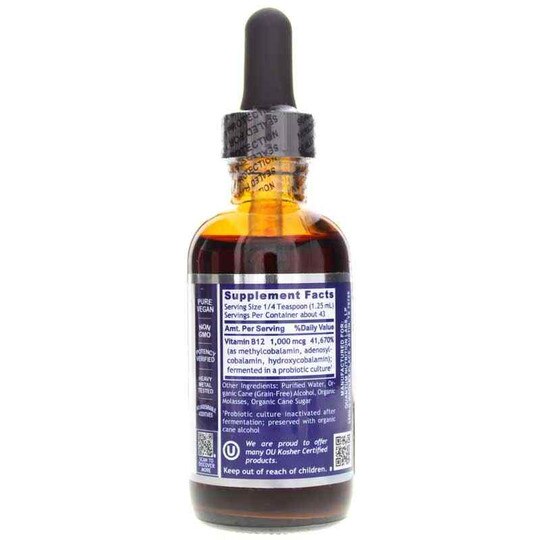 Qultured B12 Liquid, 2 Oz, QNL